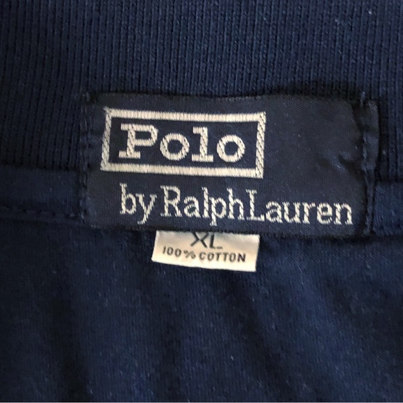 Polo by Ralph Lauren Navy Blue SS Shirt - Picture 3 of 4
